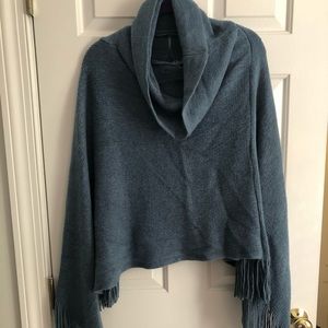 Chico’s navy poncho